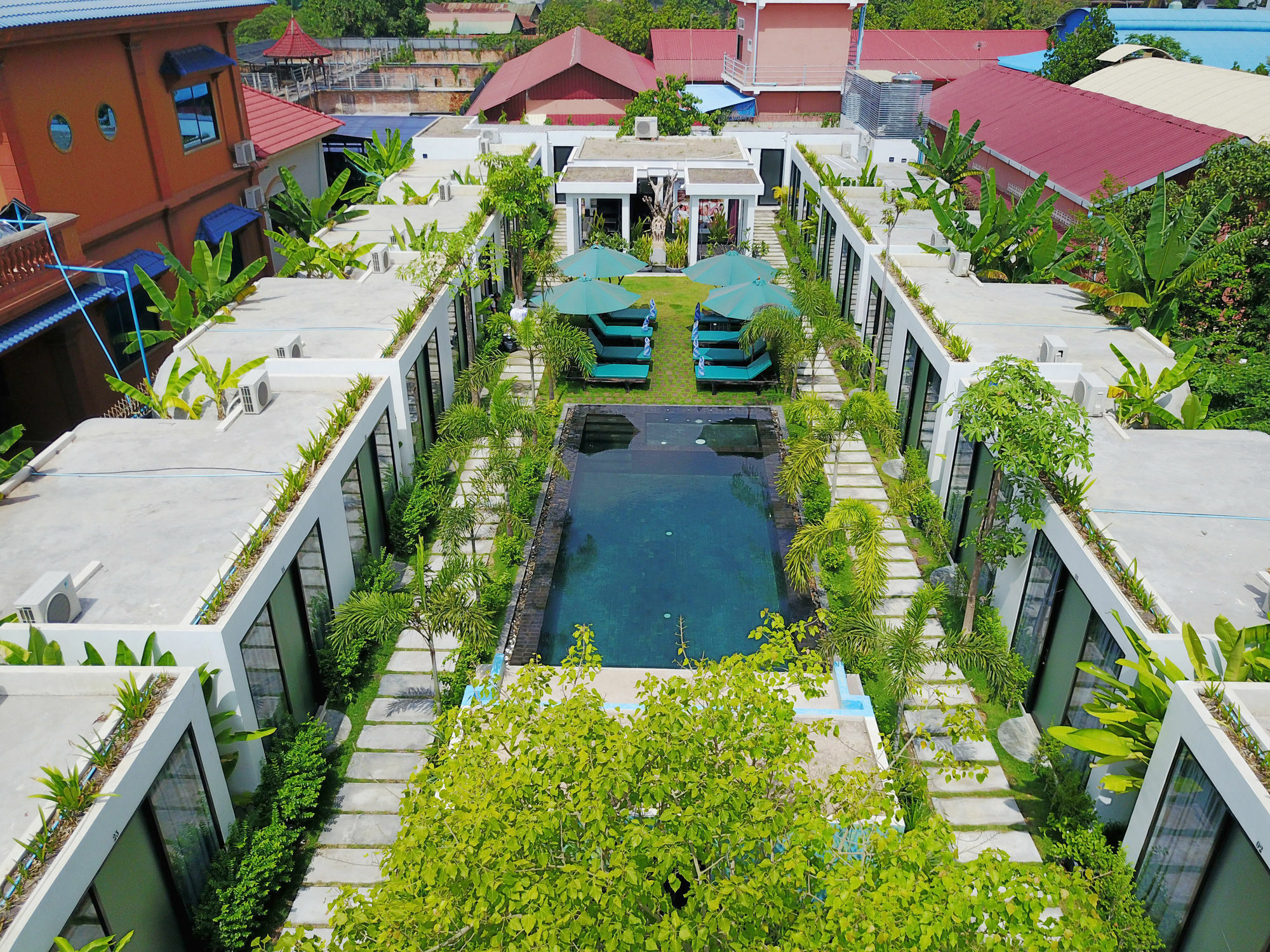 ริง บูทิก โฮเต็ล Hotel เสียมราฐ ภายนอก รูปภาพ